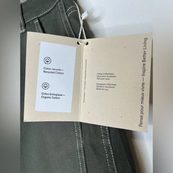 Frank & Oak Olive Mini Skirt - Picture 6 of 6